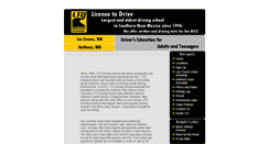 Desktop Screenshot of ltddrivingschool.com